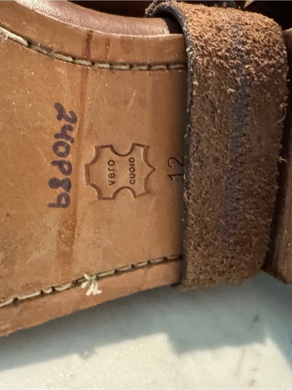 BEDFORD BED|STU Brown Leather Boot with Purple Lining Sz 12 - Picture 8 of 10